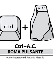 Ctrl+A.C. Roma pulsante. Opere interattive di Antonio Masullo